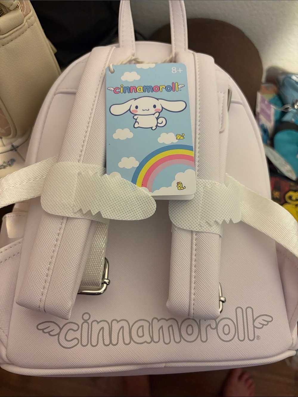 NEW Loungefly Sanrio White CINNAMOROLL Cosplay Backpack Hello Kitty & Friends - Picture 9 of 9